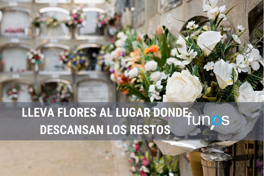 Aniversario de muerte Flores el lugar descanso difuntos Funos