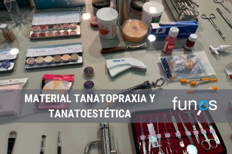 Material tanatopraxia tanatoestética Funos