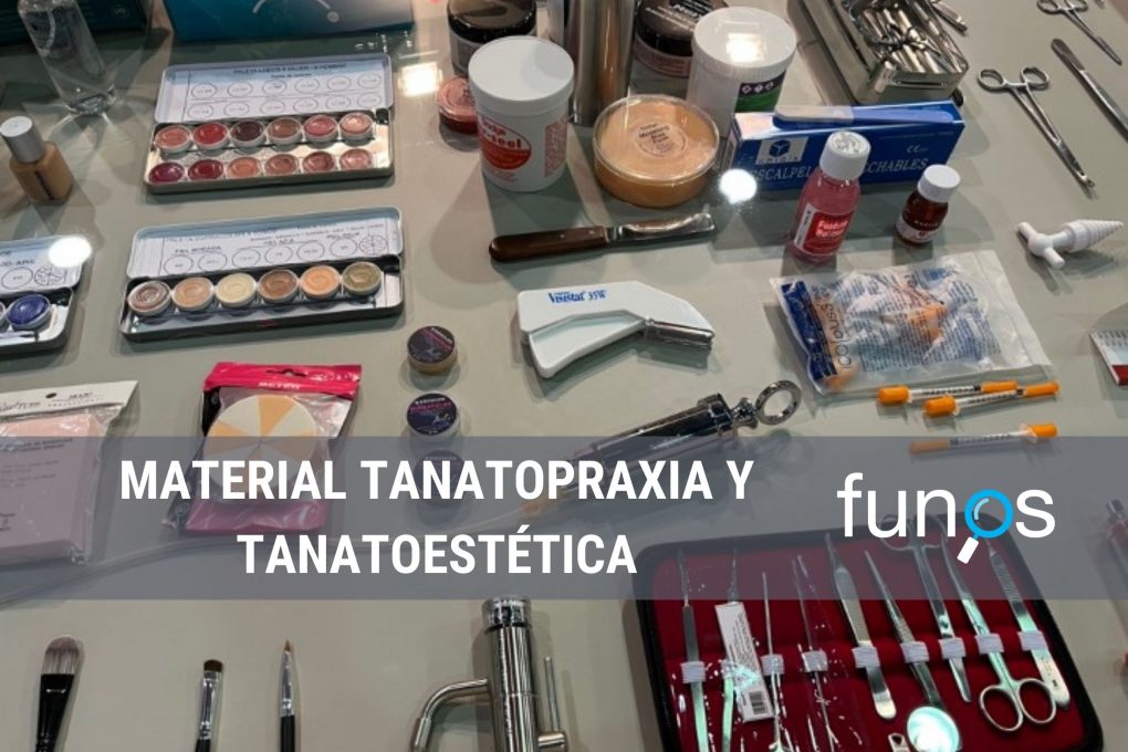 Material tanatopraxia tanatoestética Funos