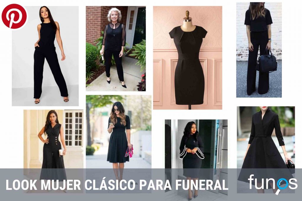 Ropa formal y clásica para funeral chica Funos